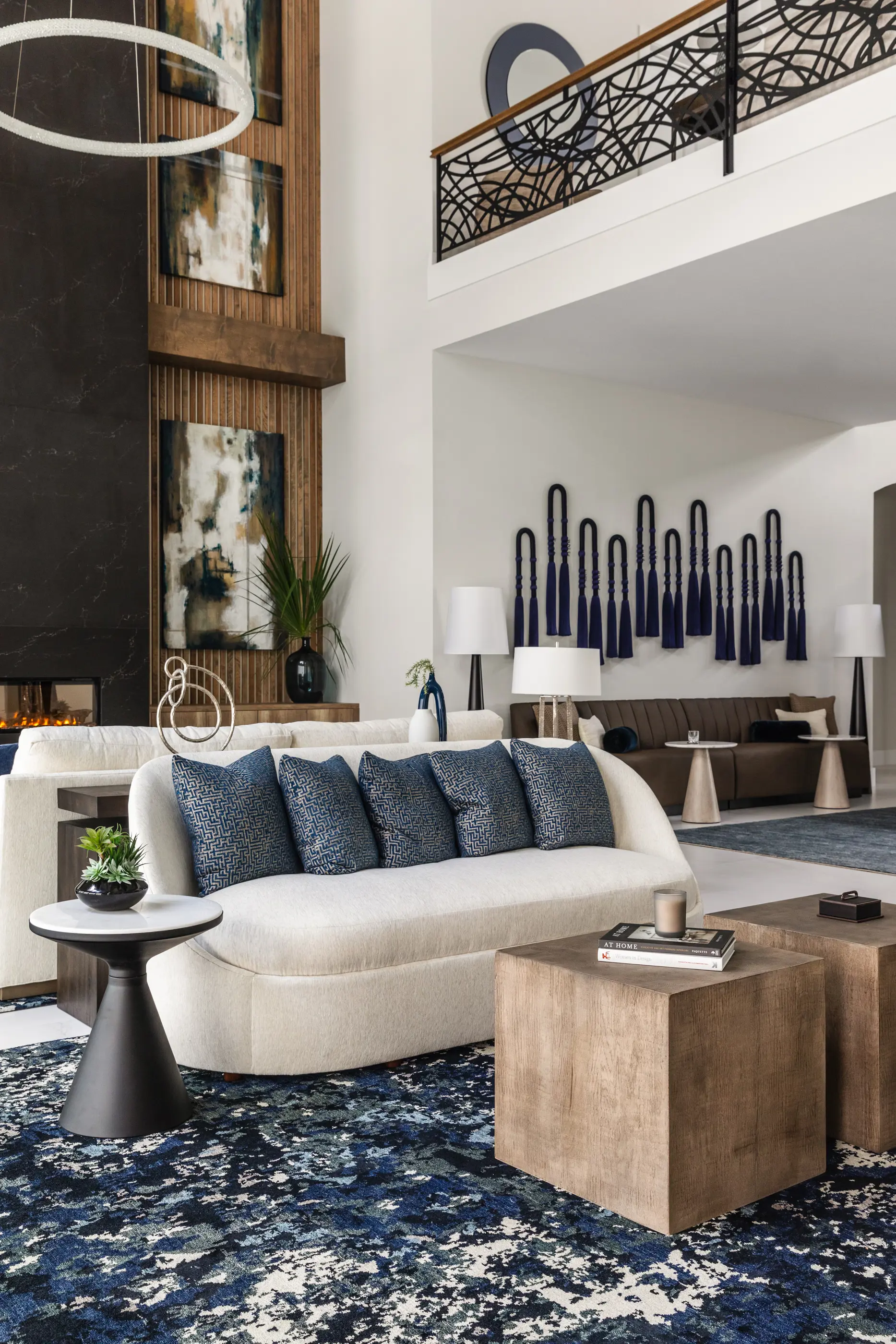 River Landing Intracoastal Contemporary Living Vertical