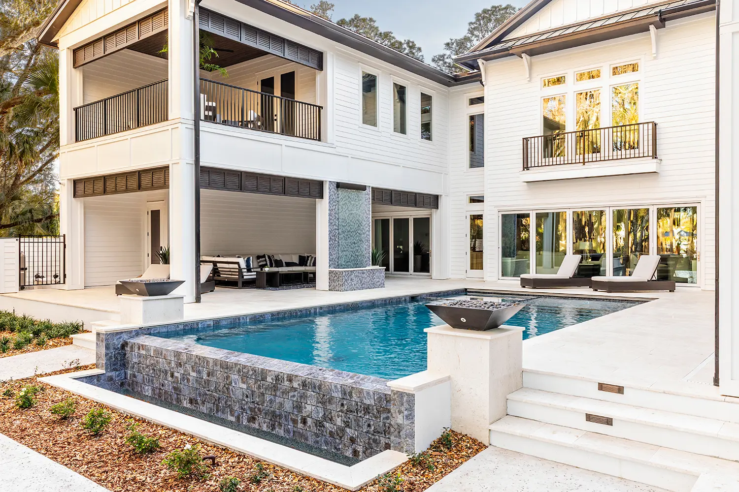 River Landing Intracoastal Contemporary Exterior Rear Day