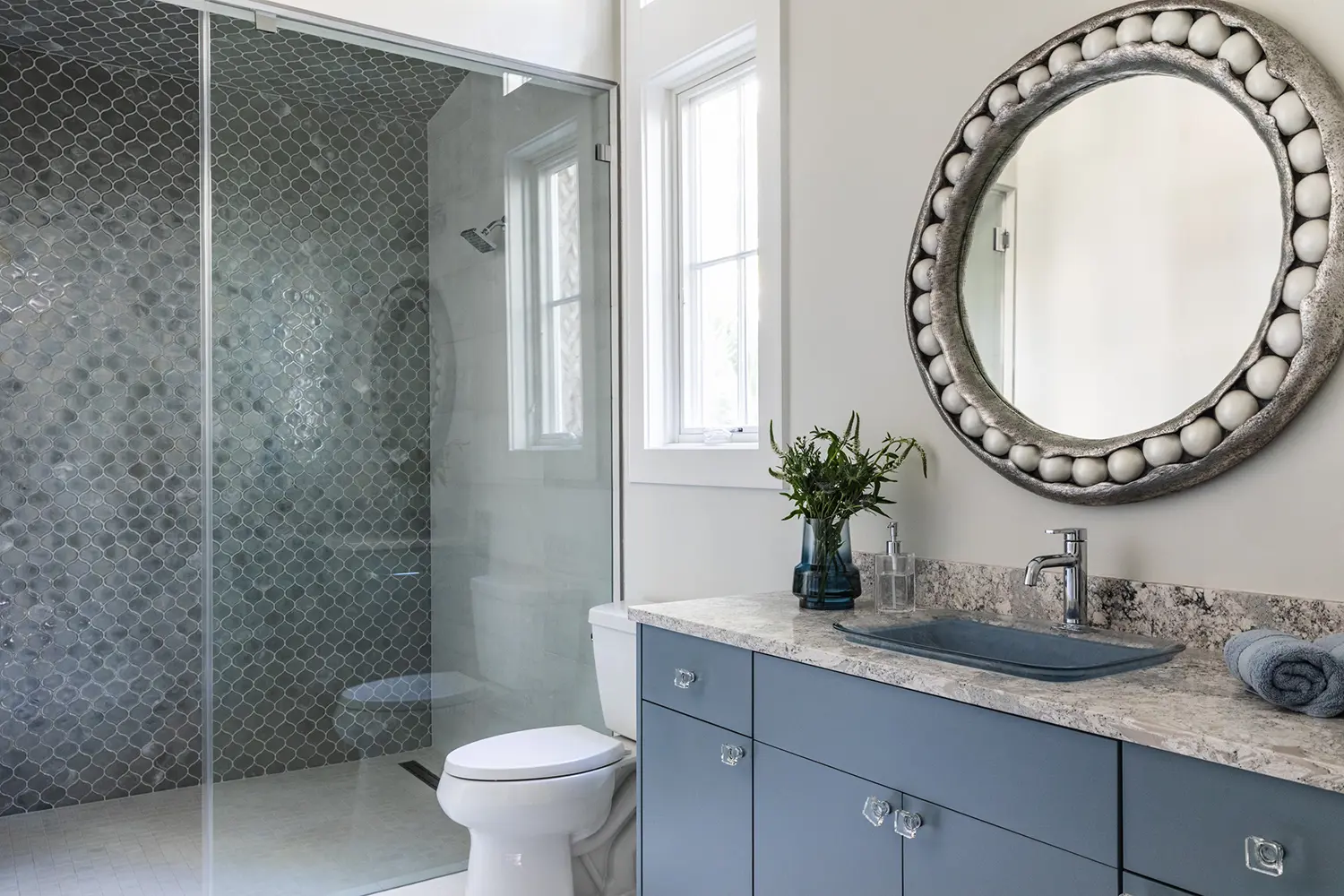 River Landing Intracoastal Contemporary Bathroom Full