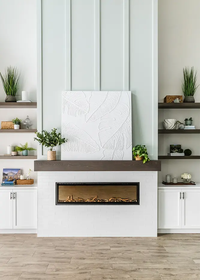 Julington Creek Coastal Estate Fireplace